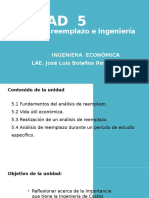 Unidad 5 Ingeniera Economica