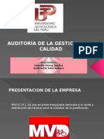 Auditoria de La Calidad