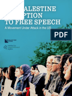  The Palestine Exception to Free Speech: A Movement Under Attack in the US 