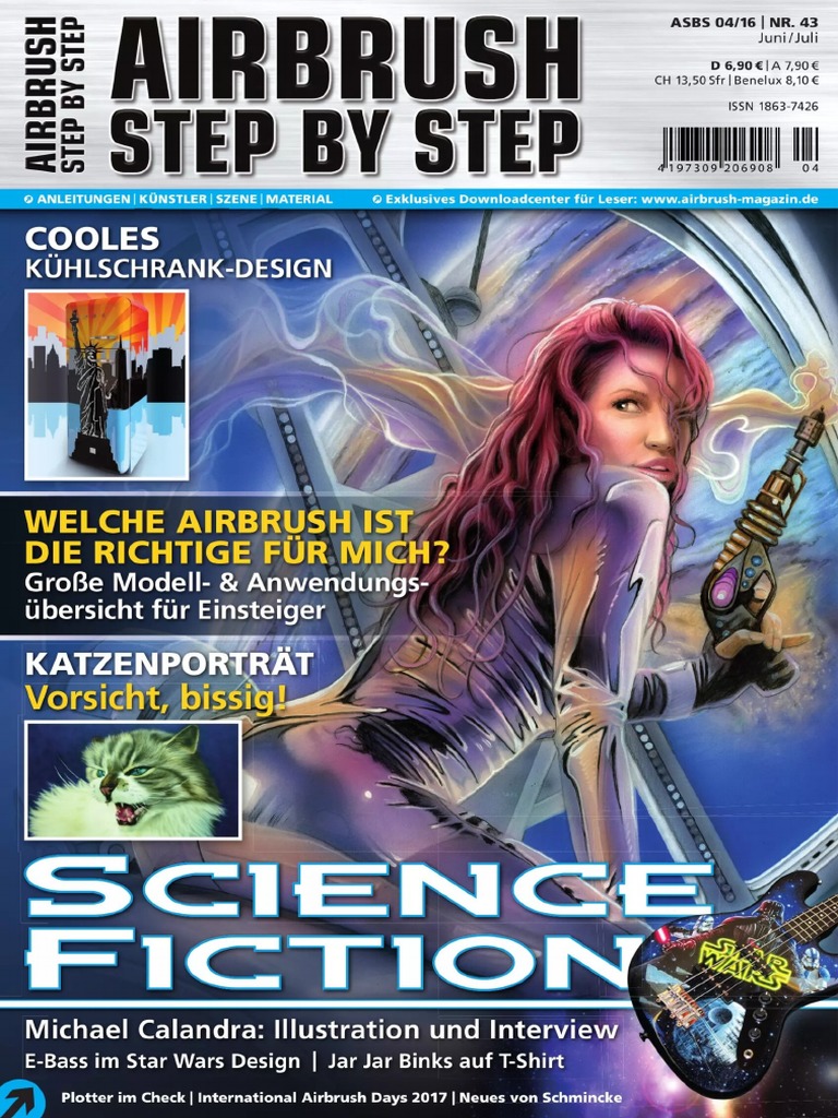Airbrush Step by Step Juni Juli 2016 | PDF