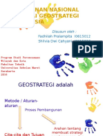 Ketahanan Nasional Sebagai Geostrategi Bangsa