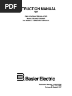 Instruction Manual: PMG Voltage Regulator Model: XR2002/XR2002F