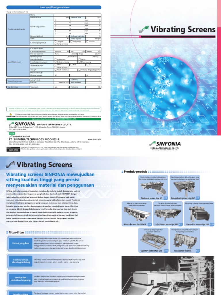 Vibrating Screen | PDF