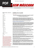 Mídia Sem Máscara - Dialética Da Covardia