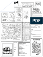 Match The Words and Pictures. Write The Number in The Box