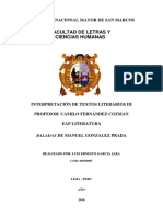 Baladas Peruanas-Gonzalez Prada - Trabajo Final - Caratula