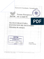 Mangueras para Extincion de Incendio - Metodos de Ensayo - INTN Paraguay