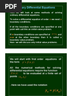 Ordinary Differential Equations