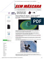 Mídia Sem Máscara - Boas Notícias Do Espaço_ “Muro Invisível” Protege a Terra Contra Radiação Letal