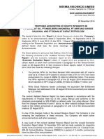 2014-11-20 SG141120OTHRL1MX Proposed Acquisition of Benakat Barat KSO - GCA Reports