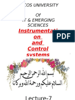 Instrumentation and Control - Lecture 9