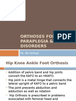 filename_0=Orthoses for Paraplegia & Hip Disorders.pptx by Dr Ali      F