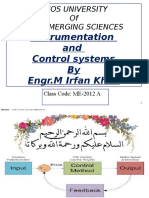 Instrumentation and Control - Lecture 11