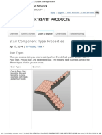 Stair Component Type Properties