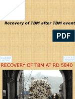 Recovery of TBM After TBM Event-2