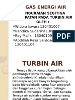 Tugas Energi Air Segitiga Kecepatan