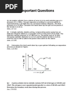 Thermodynamics Questions