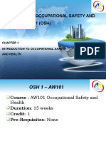 Introduction to Workplace Safety and Health (OSH