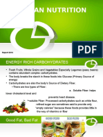 Powepoint report for human nutrition