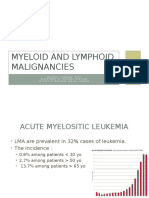 Myeloid and Lymphoid Malignancies