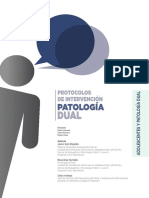Protocolos de intervención en patología dual