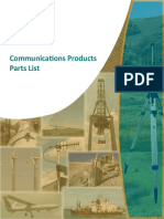 Communications Products List Complete (Dec 2016)