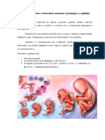 Etapele de Crestere Si Dezvoltare Normala Si Patologica A Copilului