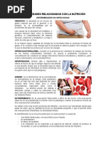 Enfermedades Relacionadas Con La Nutrición