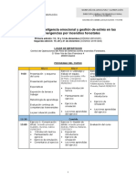 Programa Curso Gestion STRESS