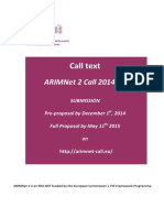 ARIMNet2 Call Text