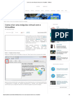 Como Criar Uma Máquina Virtual Com o VirtualBox - Software