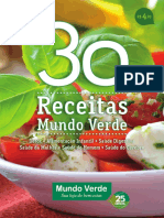 Livreto de Receitas Mundo Verde