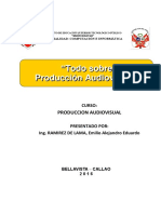 Produccion Audiovisual