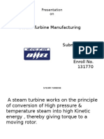 Steam Turbine Manufacturing Presentation