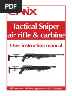 Evanix Tactical Sniper Owners Manual