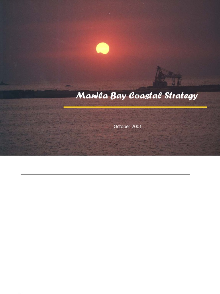 Manila Bay Coastal Strategy | PDF | Metro Manila | Environmental ...
