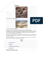 Minería en El Perú