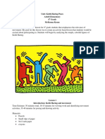 Asbell Unit - Keith Haring - 4th Grade