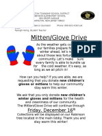 Mitten-Glove Drive Flyer