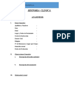 Examen Mantal e Historia Clinica