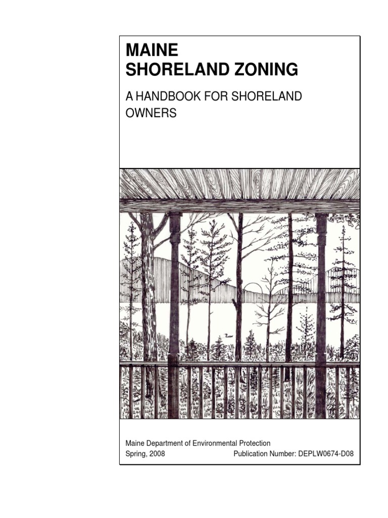 citizenguide Maine Shoreland Zone.pdf Stormwater Wetland