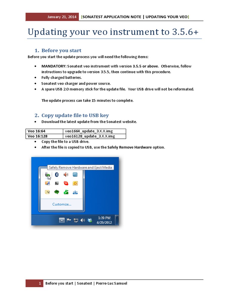 VEO Update Procedure (3.5.6 and Later) | PDF | Home & Garden
