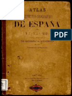 Atlas Histórico-Geográfico de España (1879) Juan de La Gloria Artero (Español) 53 PP PDF