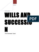Wills and Succession Casses