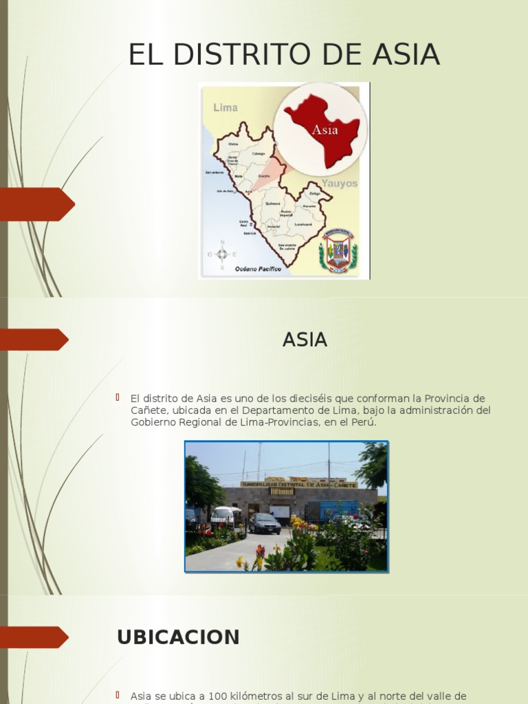 El Distrito de Asia | PDF