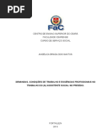 Demandas Condicoes de Trabalho e Exigencias Profissionais No Trabalho Do Assistente Social No Presidio
