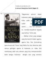 Filsafat Pancasila Menurut Bung Karno Sendiri - 3 PDF