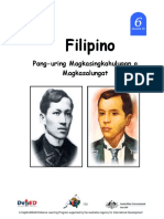 Filipino 6 DLP 45 - Pang-Uring Magkasingkahulugan o Magkasalungat