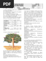 Prova Plantas 7 ano
