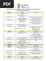 Download Final November 2010 NSC Exam Timetable by Nkateko Blessing Manganyi SN33393194 doc pdf